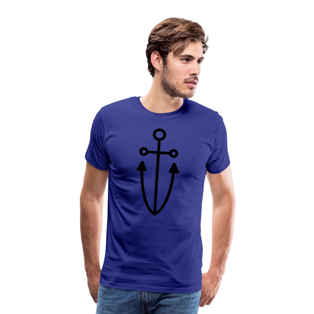 Anchor Men's Premium T-Shirt - royal blue