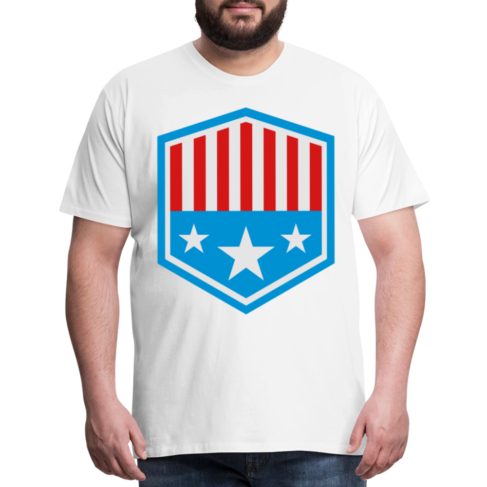 Men's Patriot Tee - white