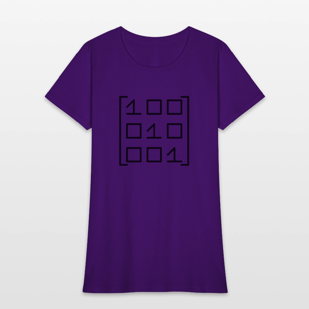 Numbers Women's T-Shirt - purple
