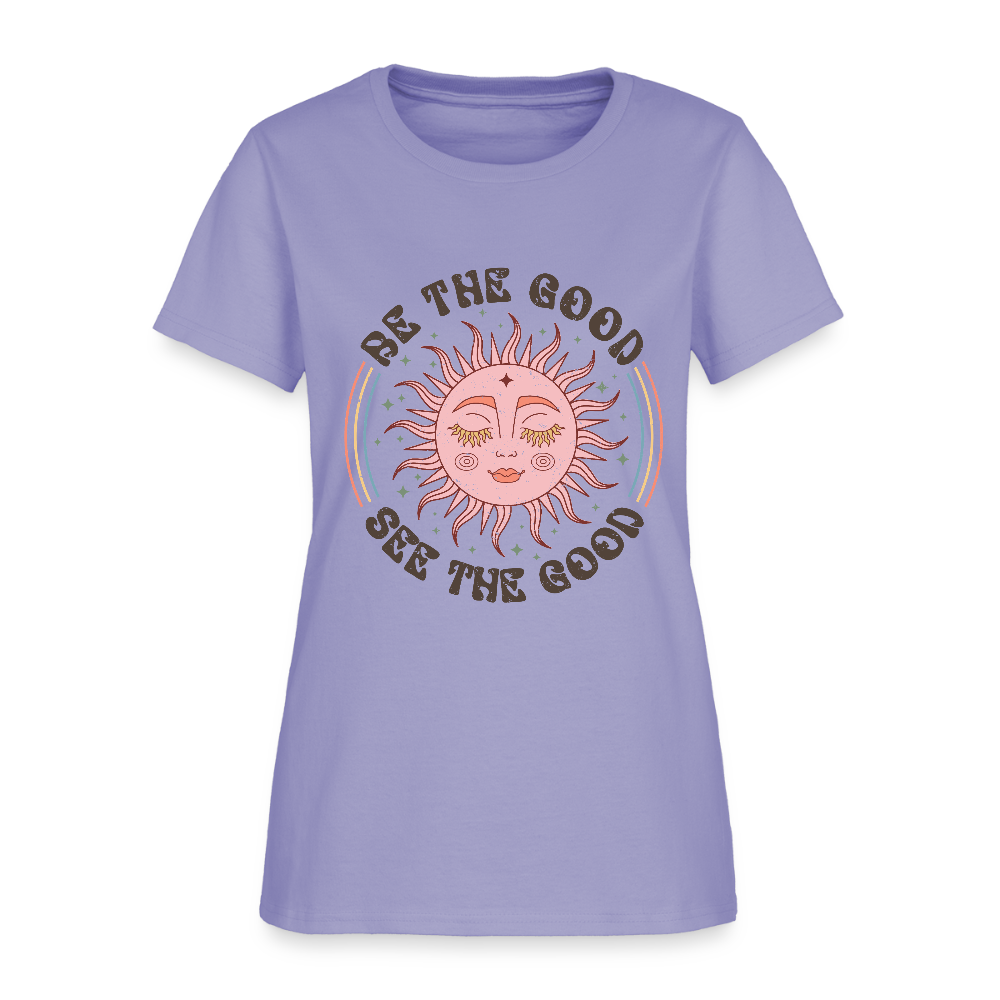 Be The Good See The Good Women's Tee - lavender
