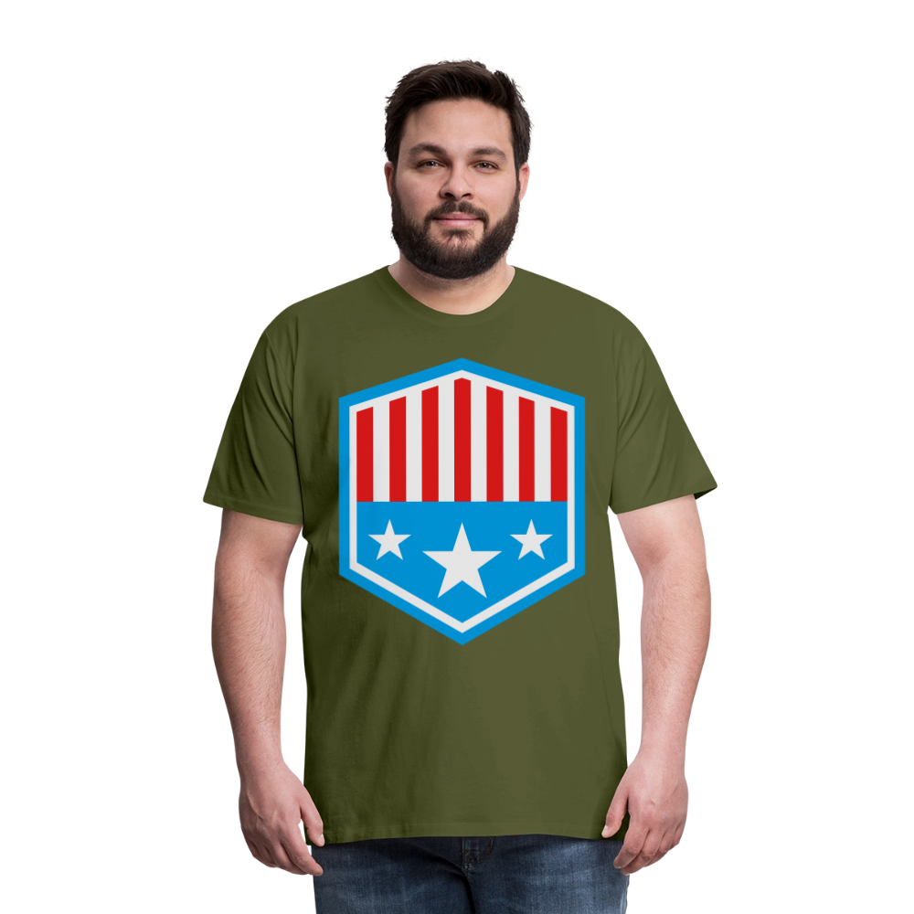 Men's Patriot Tee - olive green