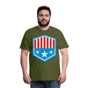 Men's Patriot Tee - olive green