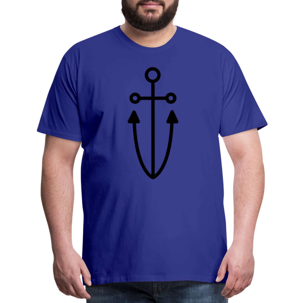 Anchor Men's Premium T-Shirt - royal blue