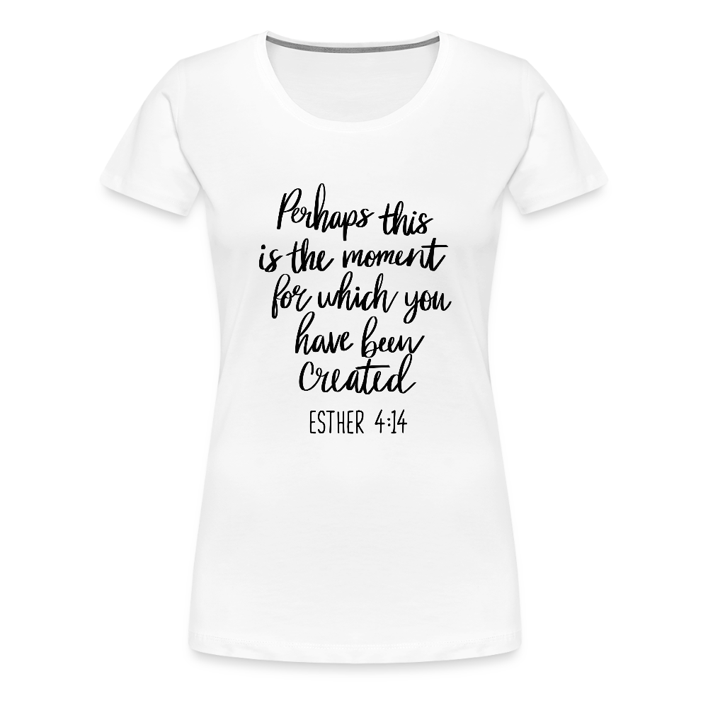 Moment Women’s Premium T-Shirt - white