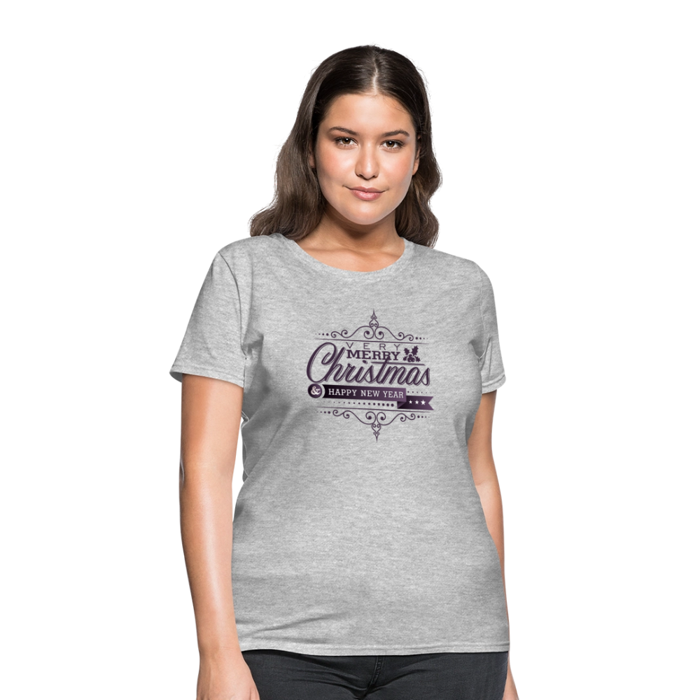 Merry Christmas 3 Women's T-Shirt - heather gray