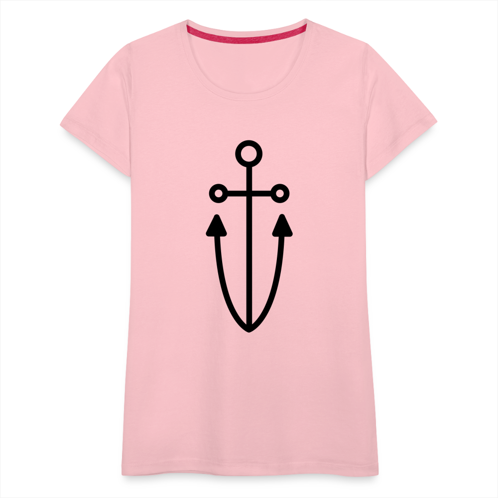 Anchor Women’s Premium T-Shirt - pink