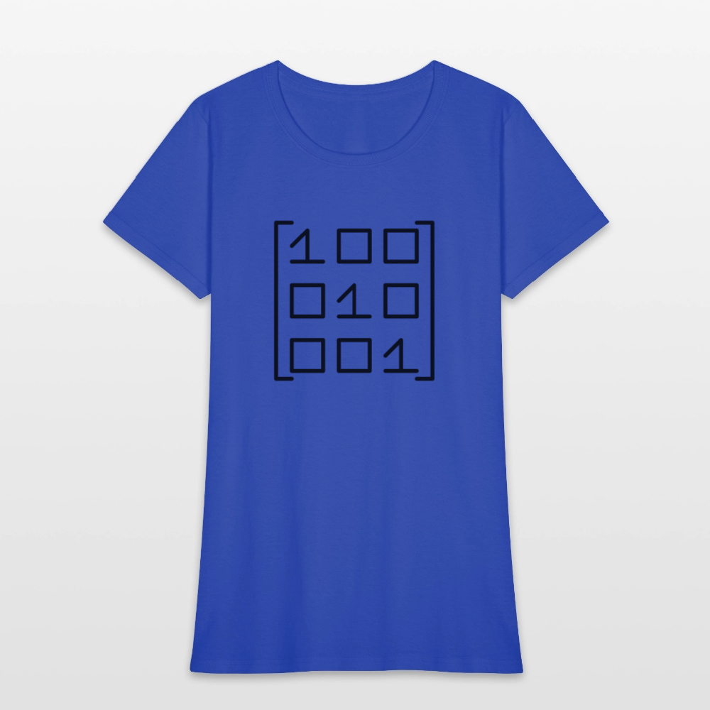 Numbers Women's T-Shirt - royal blue