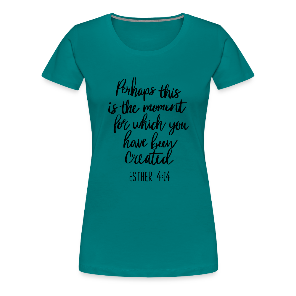 Moment Women’s Premium T-Shirt - teal