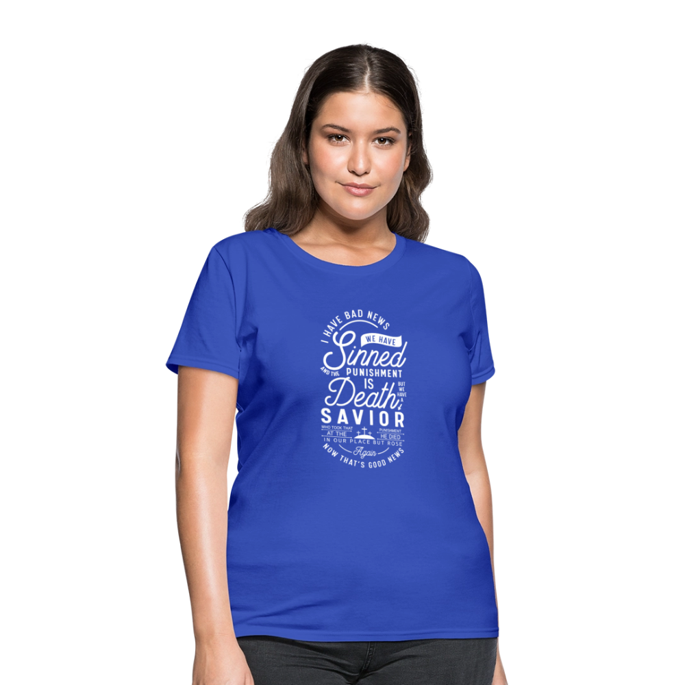 News Women's T-Shirt - royal blue