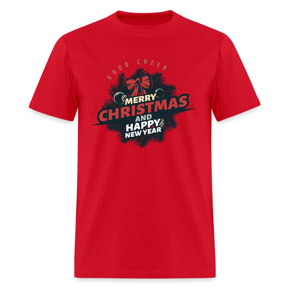 Merry Christmas Men's T-Shirt - red