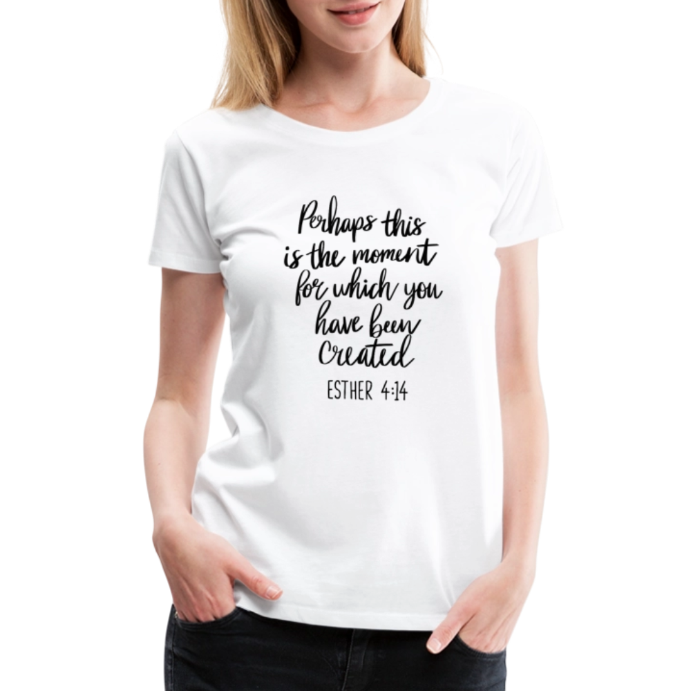Moment Women’s Premium T-Shirt - white