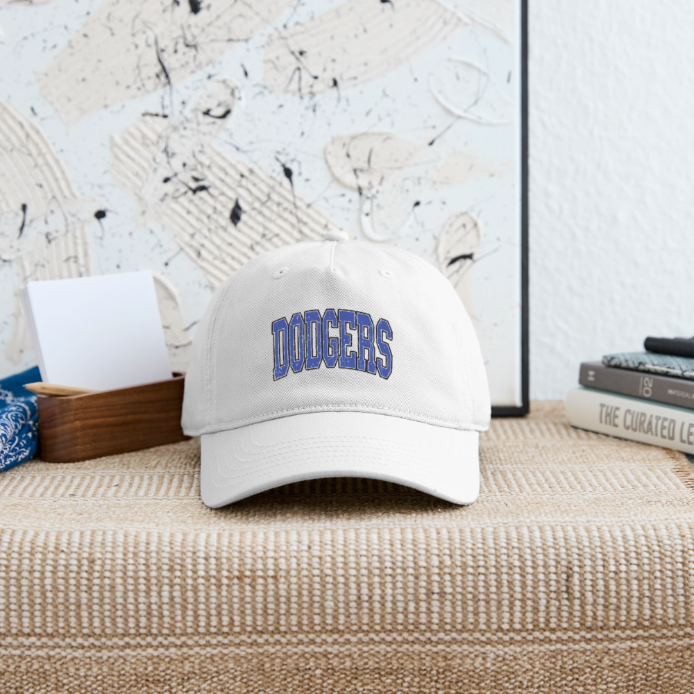 Dodgers Organic Baseball Cap - white