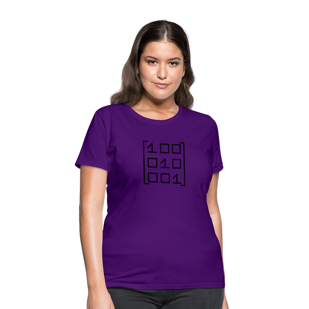 Numbers Women's T-Shirt - purple