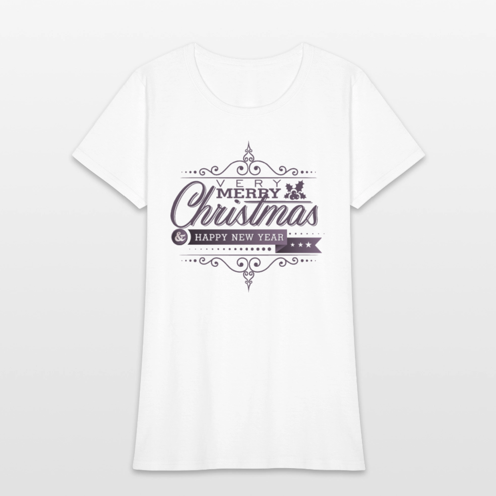 Merry Christmas 3 Women's T-Shirt - white