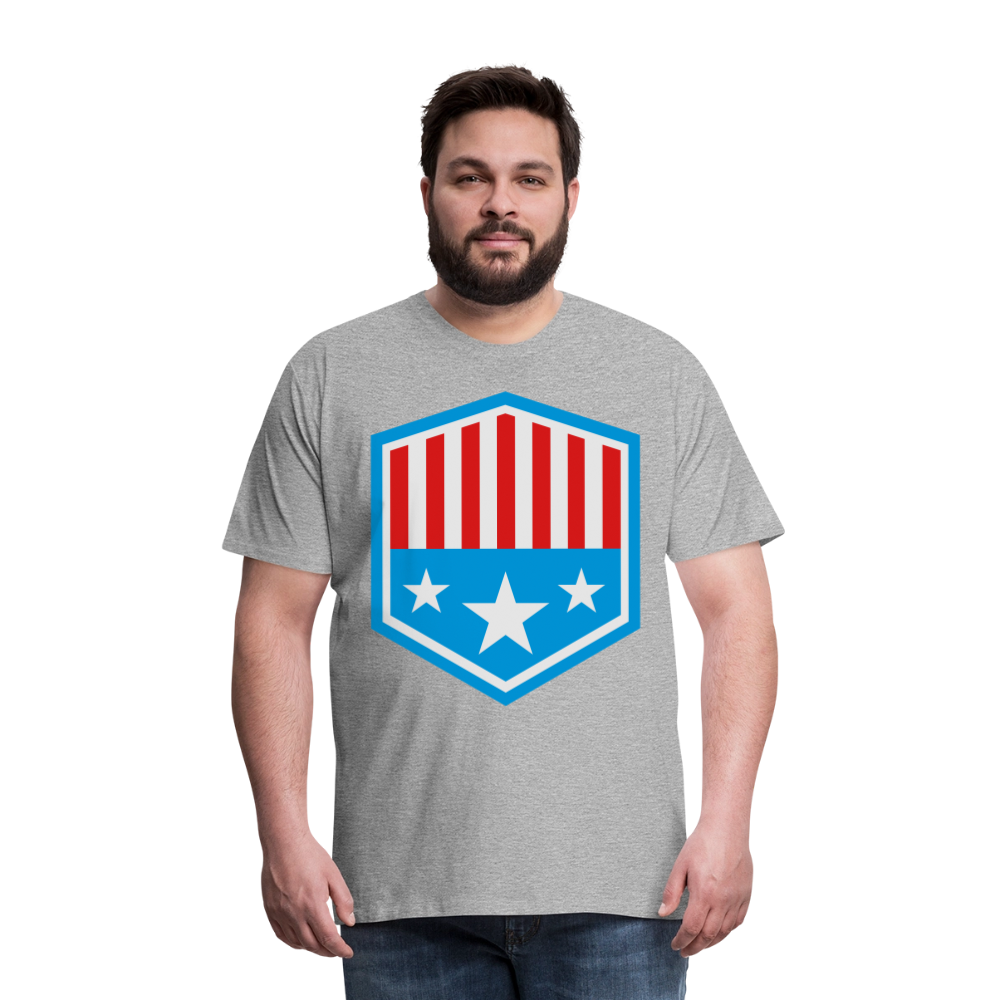 Men's Patriot Tee - heather gray