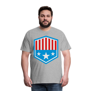 Men's Patriot Tee - heather gray
