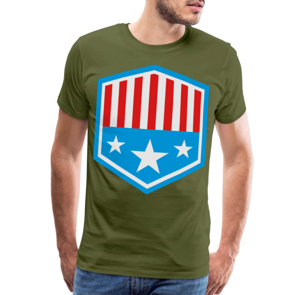 Men's Patriot Tee - olive green