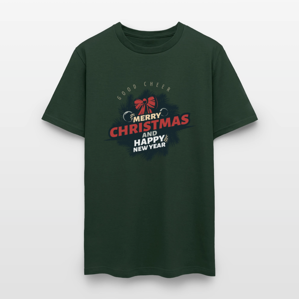 Merry Christmas Men's T-Shirt - forest green