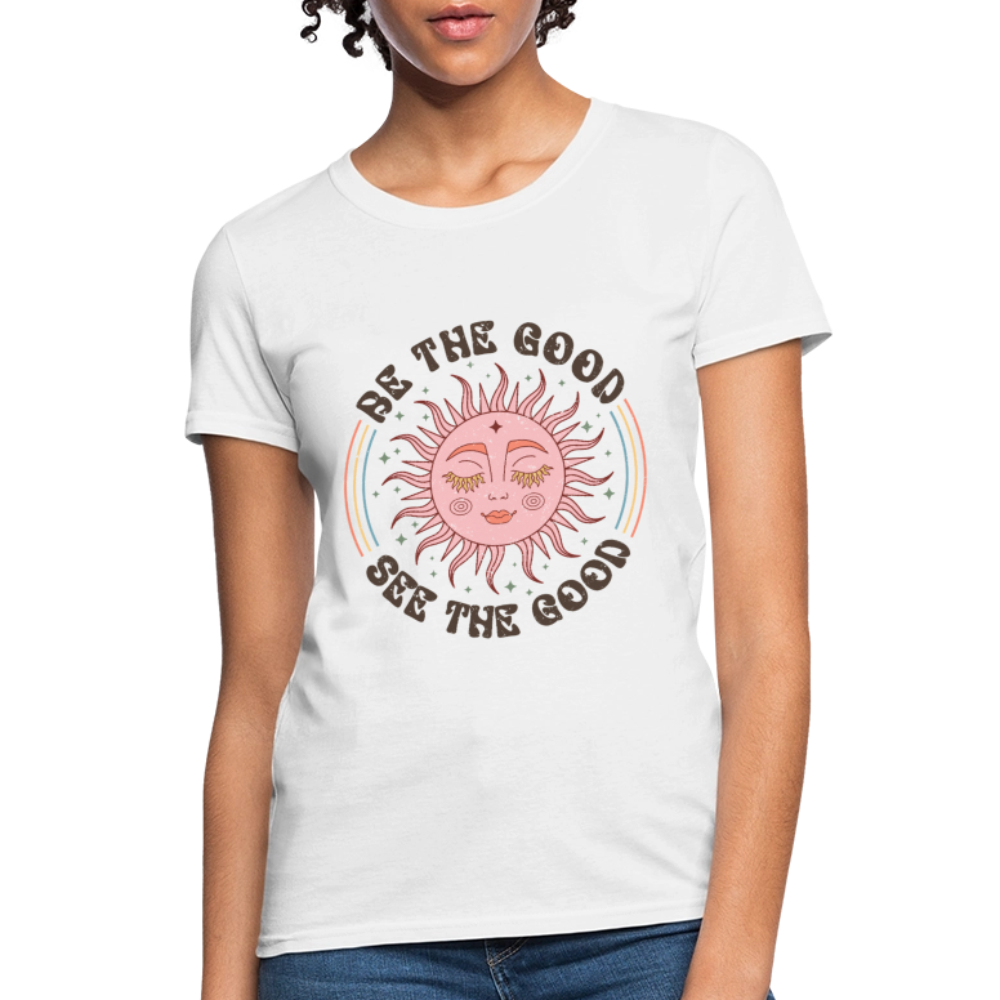 Be The Good See The Good Women's Tee - white