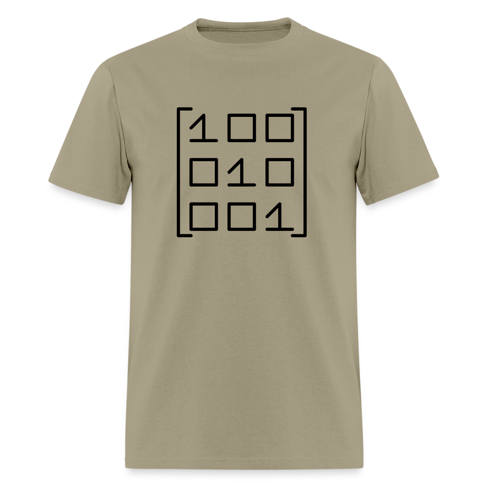Numbers Men's T-Shirt - khaki