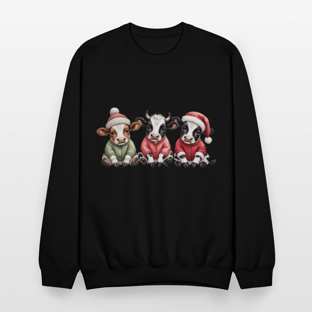 Christmas Calves Crewneck Sweatshirt - black