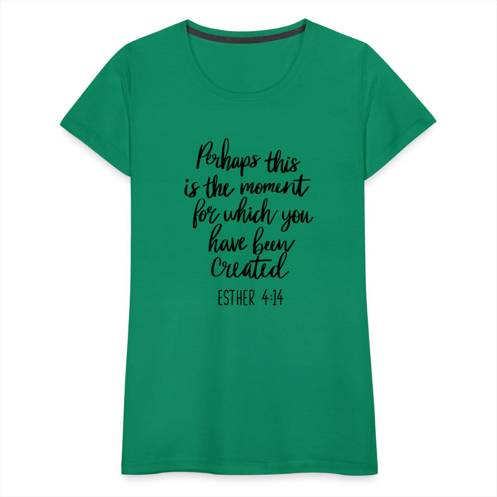 Moment Women’s Premium T-Shirt - kelly green