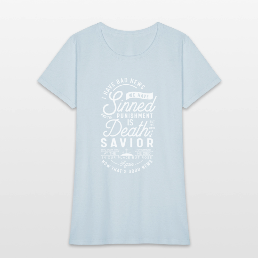 News Women's T-Shirt - light blue