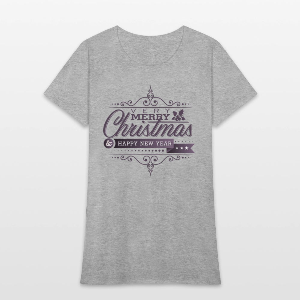 Merry Christmas 3 Women's T-Shirt - heather gray