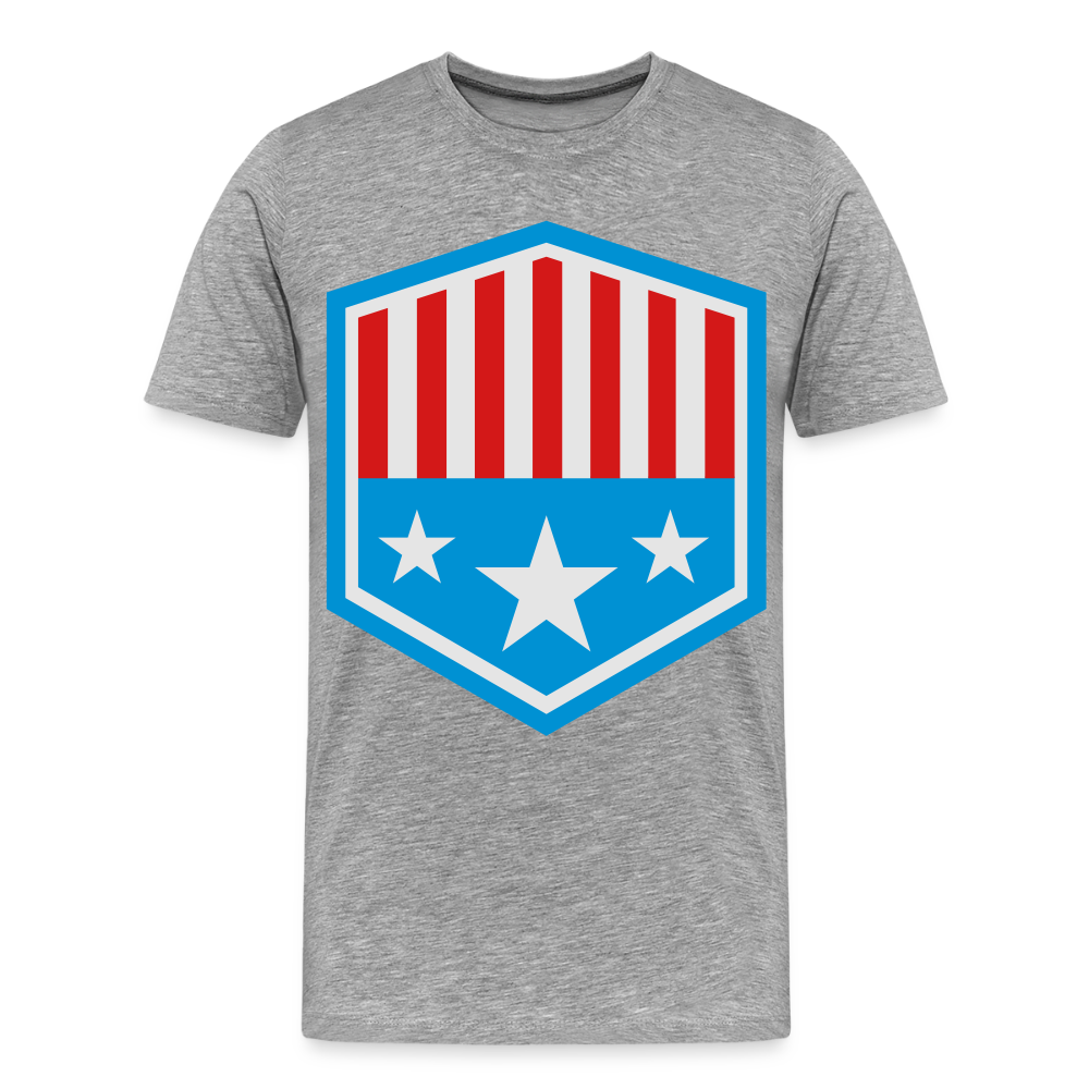 Men's Patriot Tee - heather gray