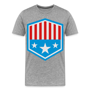 Men's Patriot Tee - heather gray