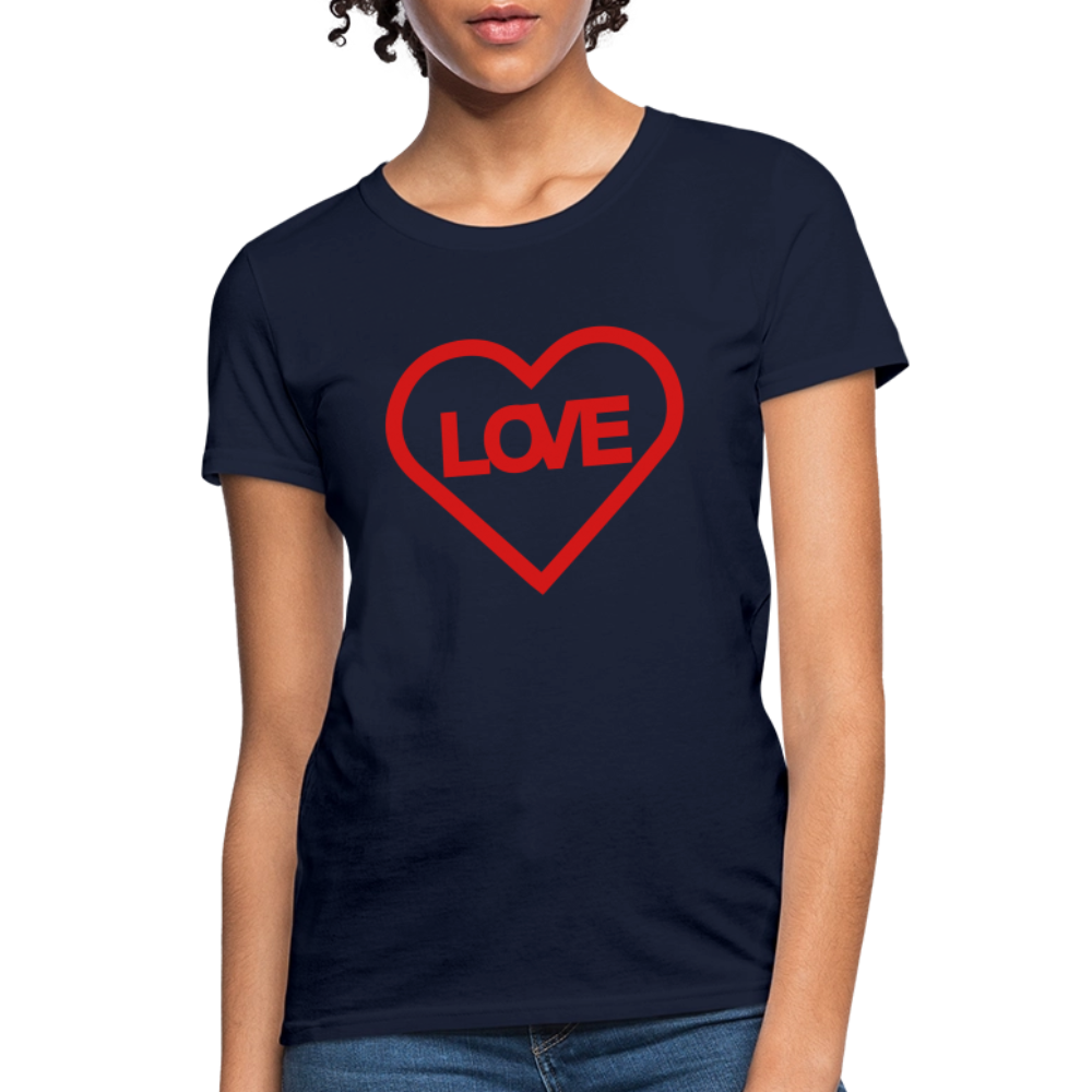 Love Women's T-Shirt - navy