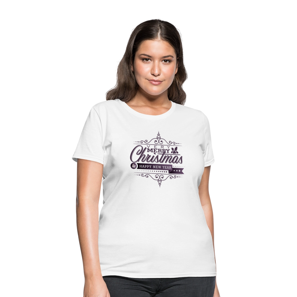 Merry Christmas 3 Women's T-Shirt - white