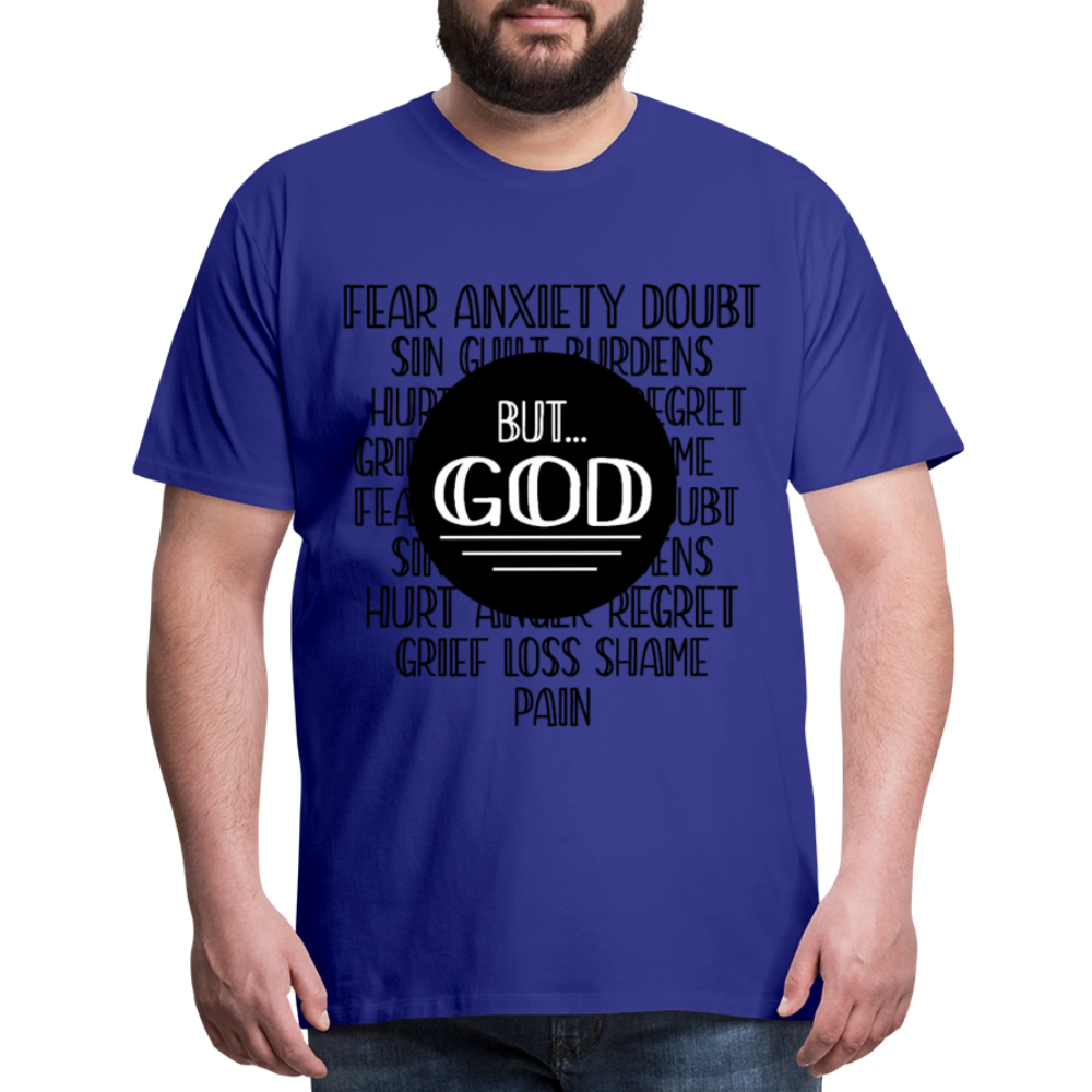 But God Men's Premium T-Shirt - royal blue