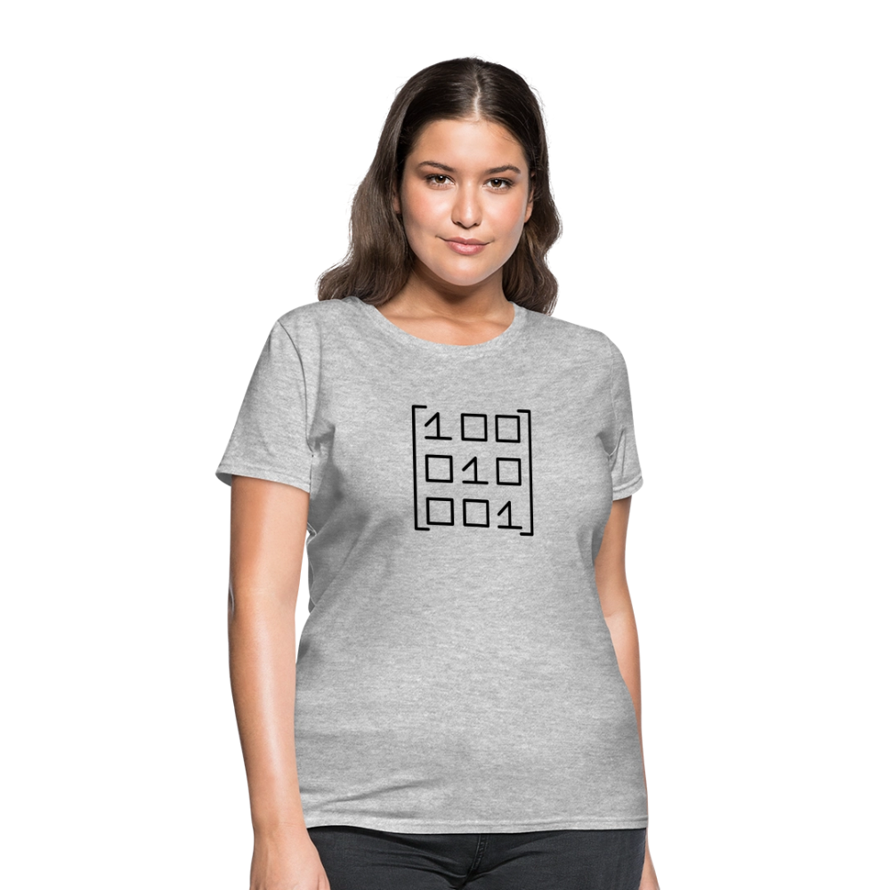 Numbers Women's T-Shirt - heather gray