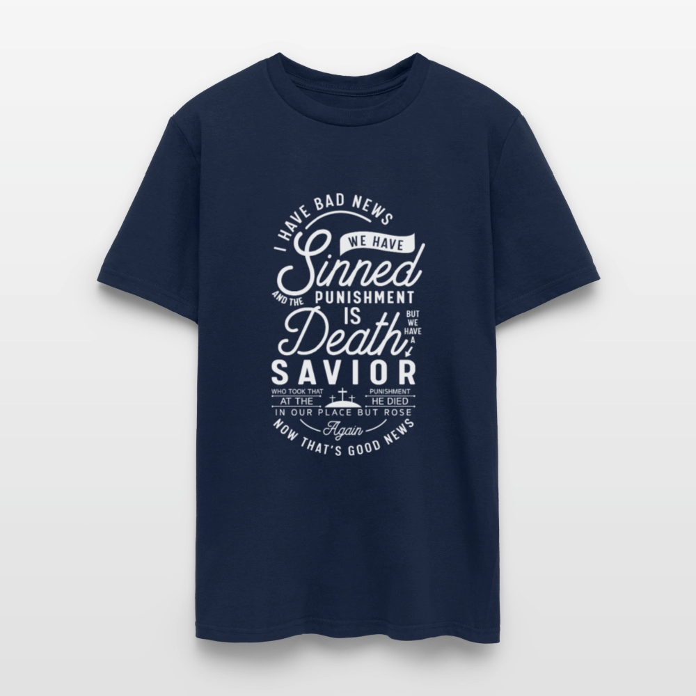 News Men's T-Shirt | GILDAN 5000 - navy