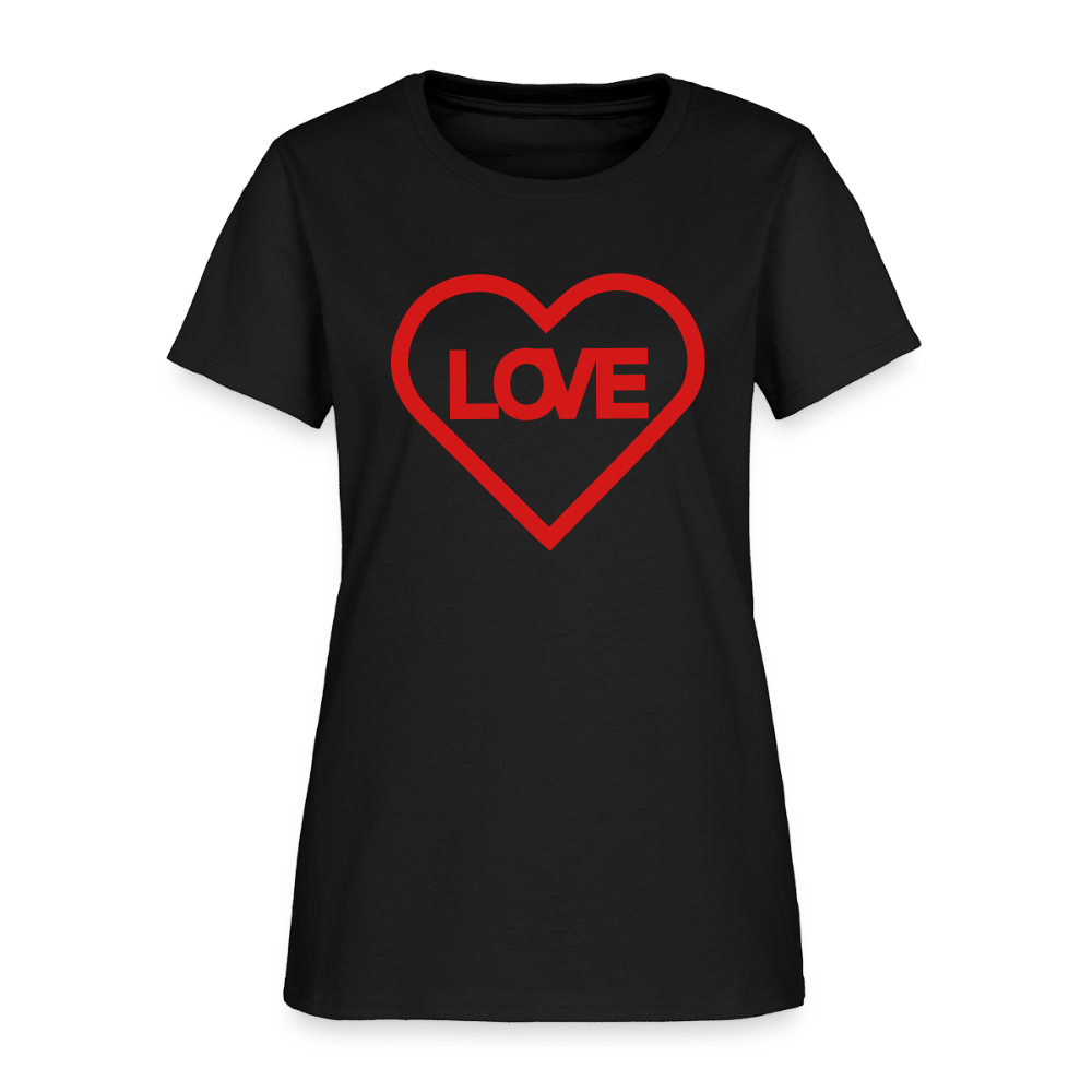 Love Women's T-Shirt - black
