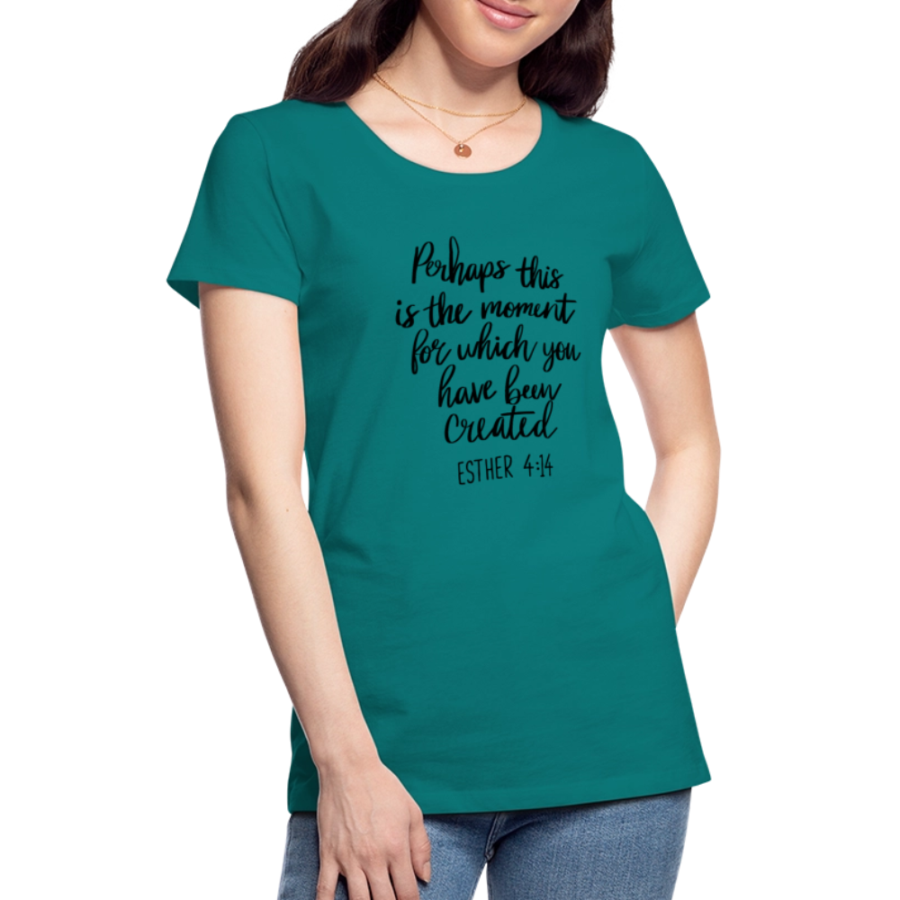 Moment Women’s Premium T-Shirt - teal