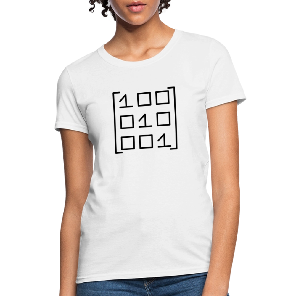 Numbers Women's T-Shirt - white