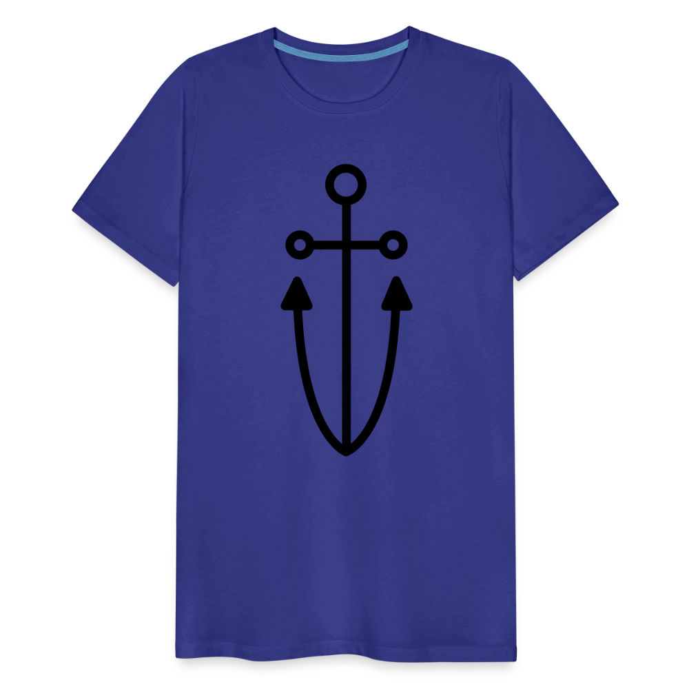Anchor Men's Premium T-Shirt - royal blue