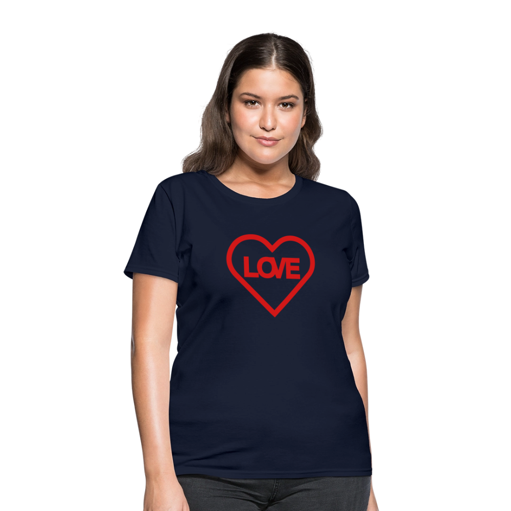Love Women's T-Shirt - navy