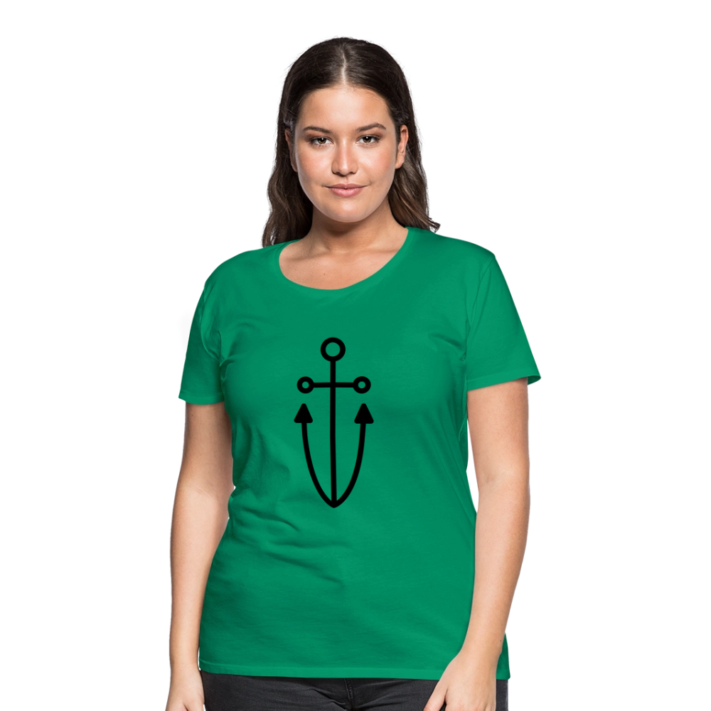 Anchor Women’s Premium T-Shirt - kelly green