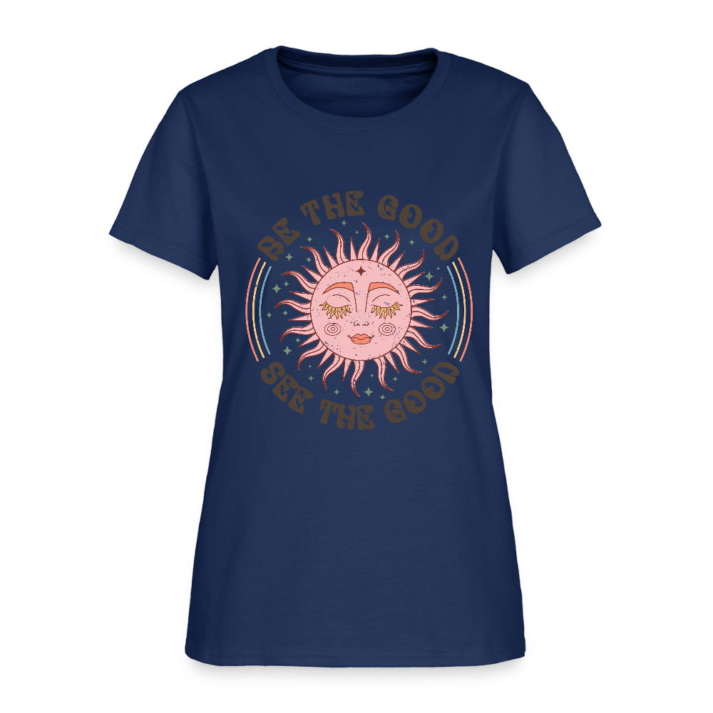 Be The Good See The Good Women's Tee -  blue dusk