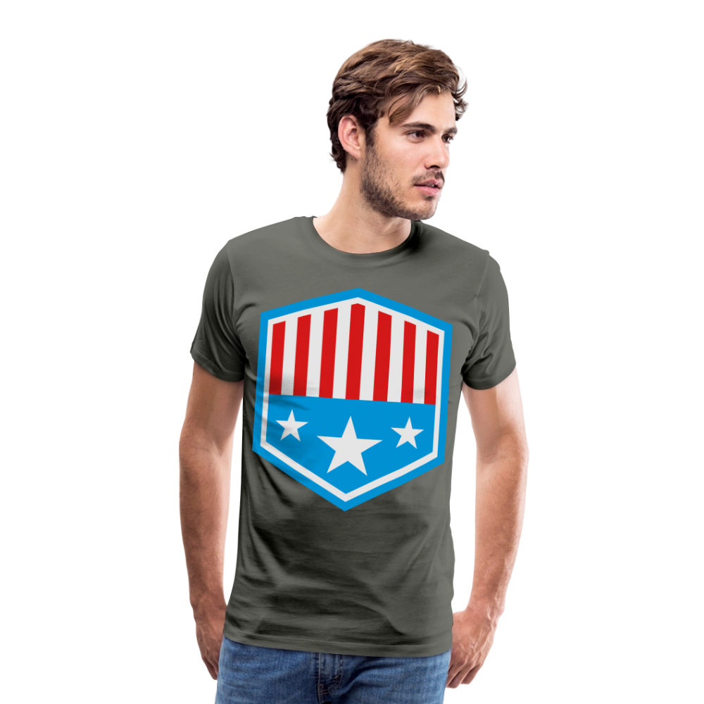 Men's Patriot Tee - asphalt gray