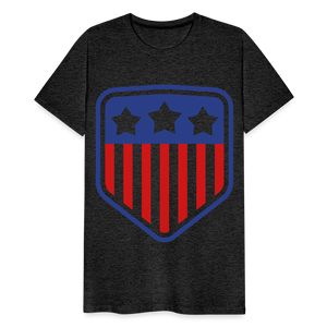 Men's Premium Patriot Tee - charcoal grey