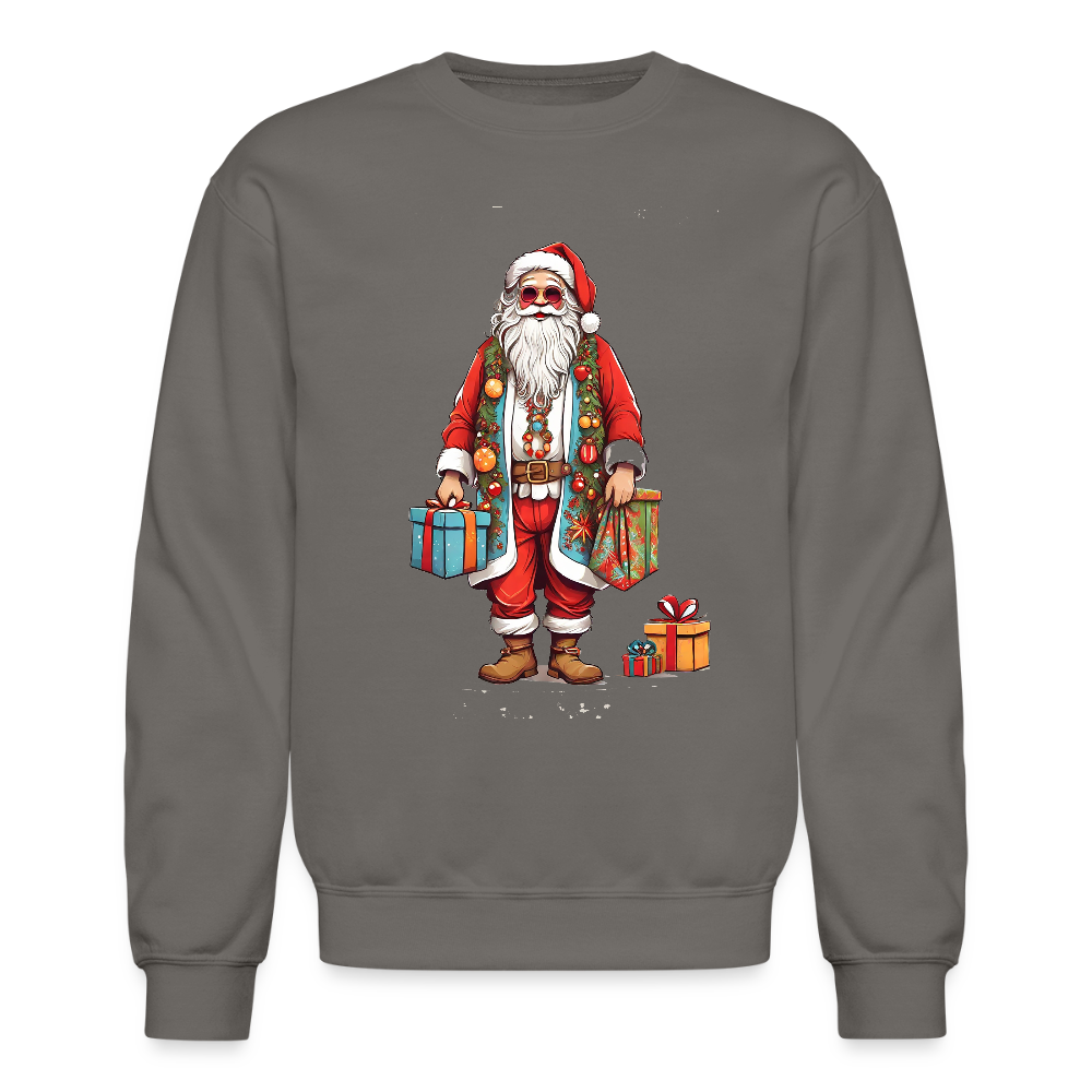 Hippie Santa 2 Sweatshirt - asphalt gray