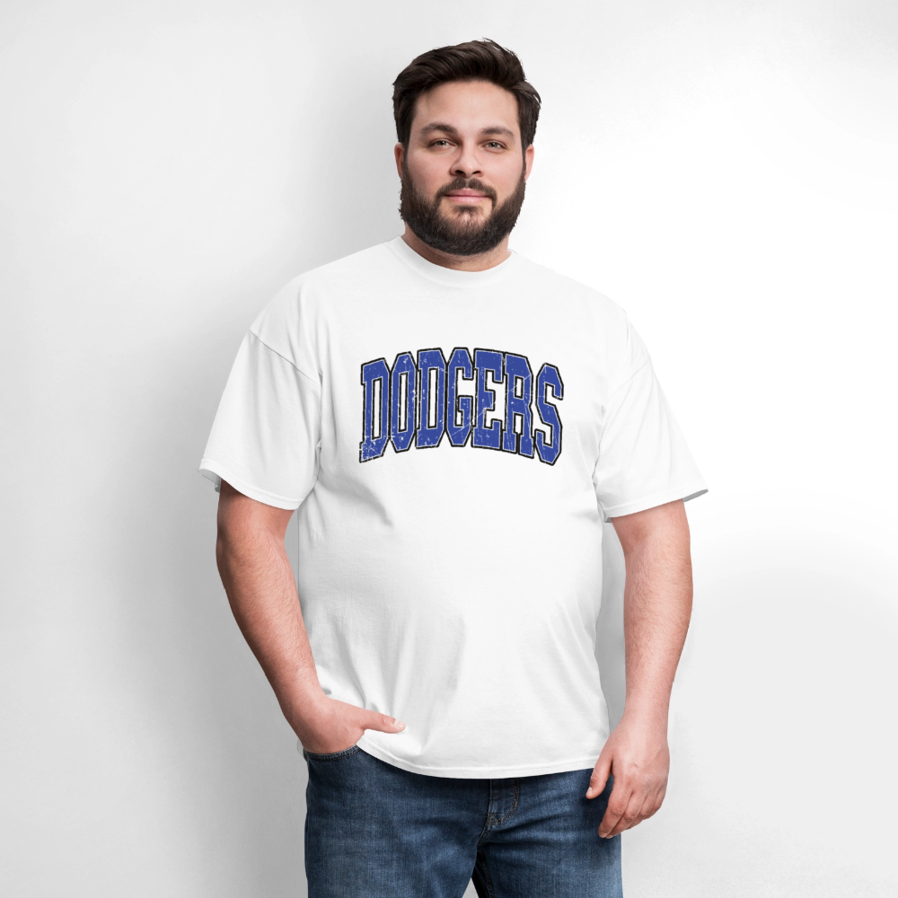 Dodgers Men's T-Shirt | GILDAN 5000 - white