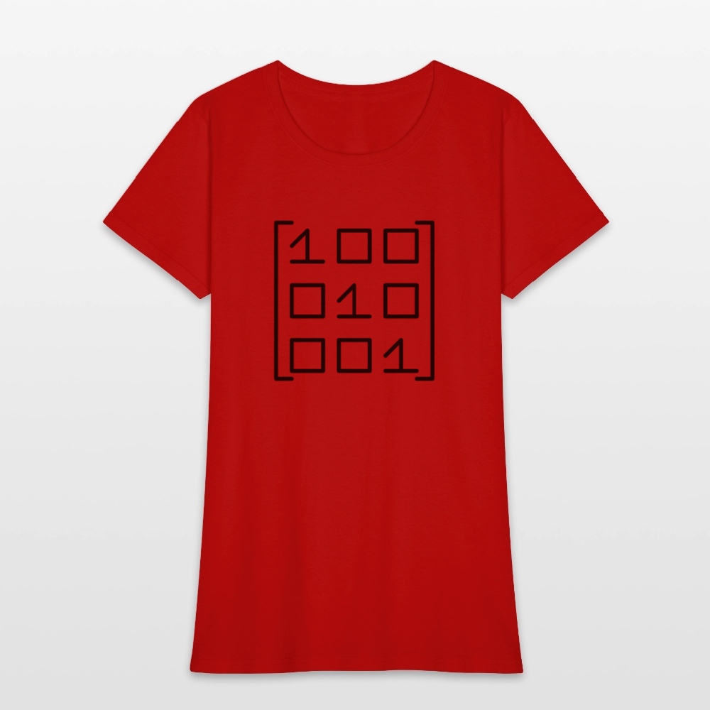 Numbers Women's T-Shirt - red