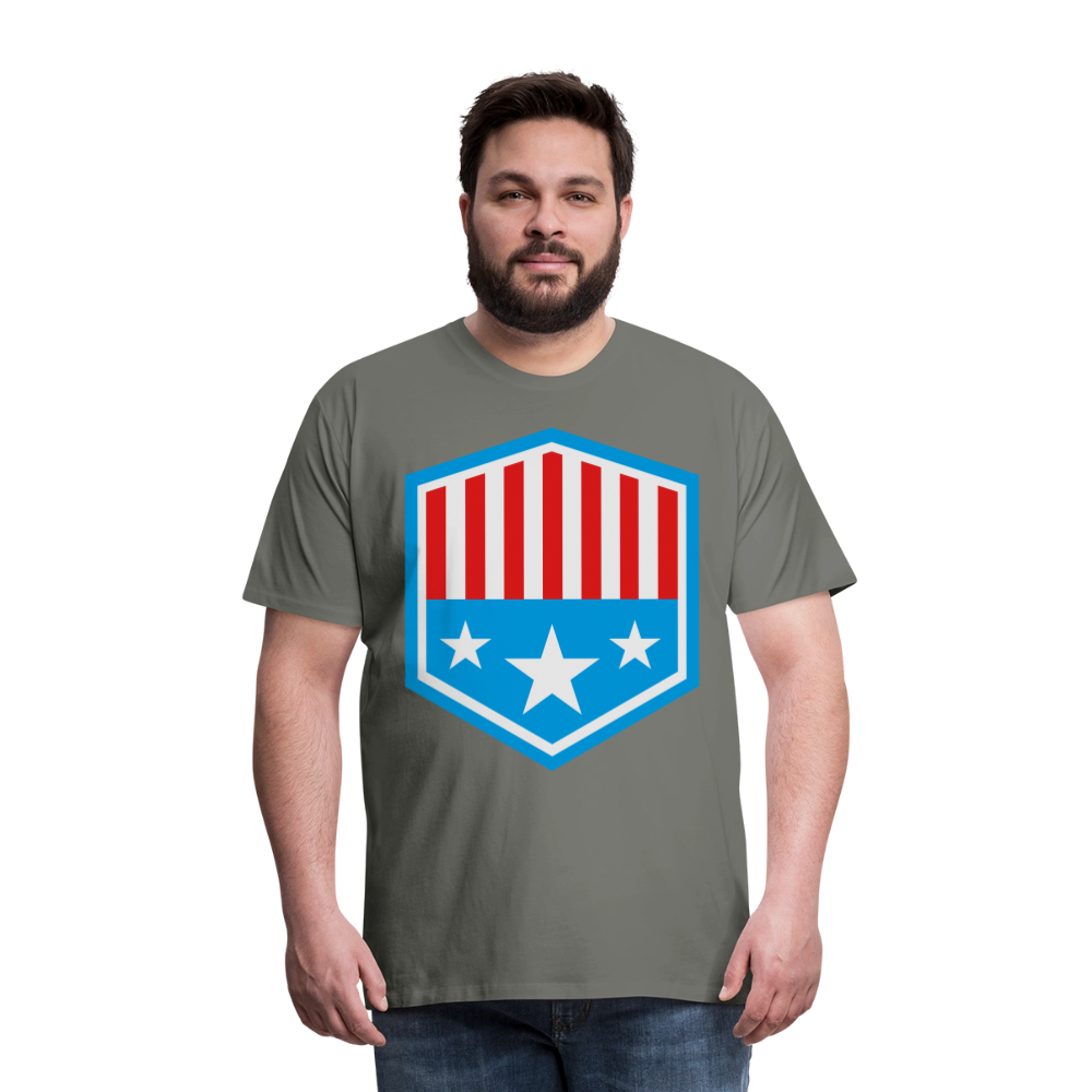 Men's Patriot Tee - asphalt gray