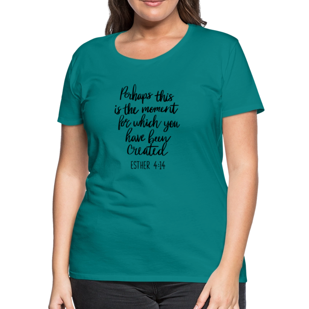 Moment Women’s Premium T-Shirt - teal