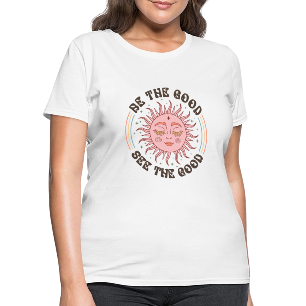 Be The Good See The Good Women's Tee - white